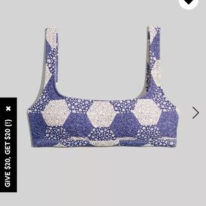 Madewell swimsuit top size medium